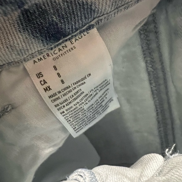 American Eagle  Tie-Dye Denim Shorts - Picture 3 of 4